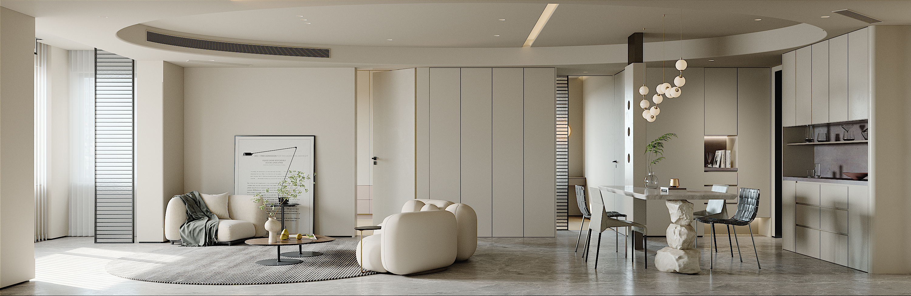 现代风格效果图表现-11