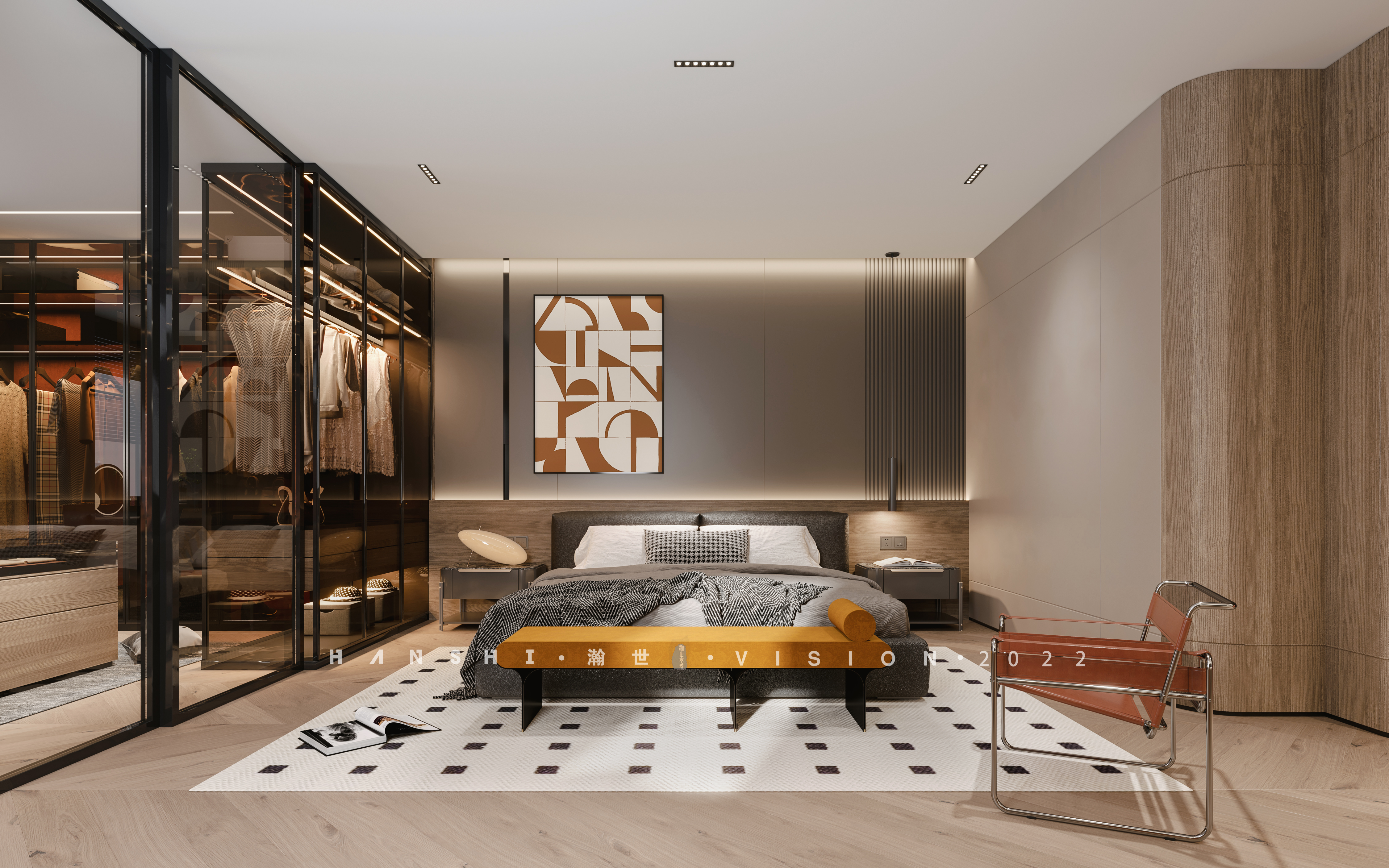 现代高奢别墅—瀚世表现-9