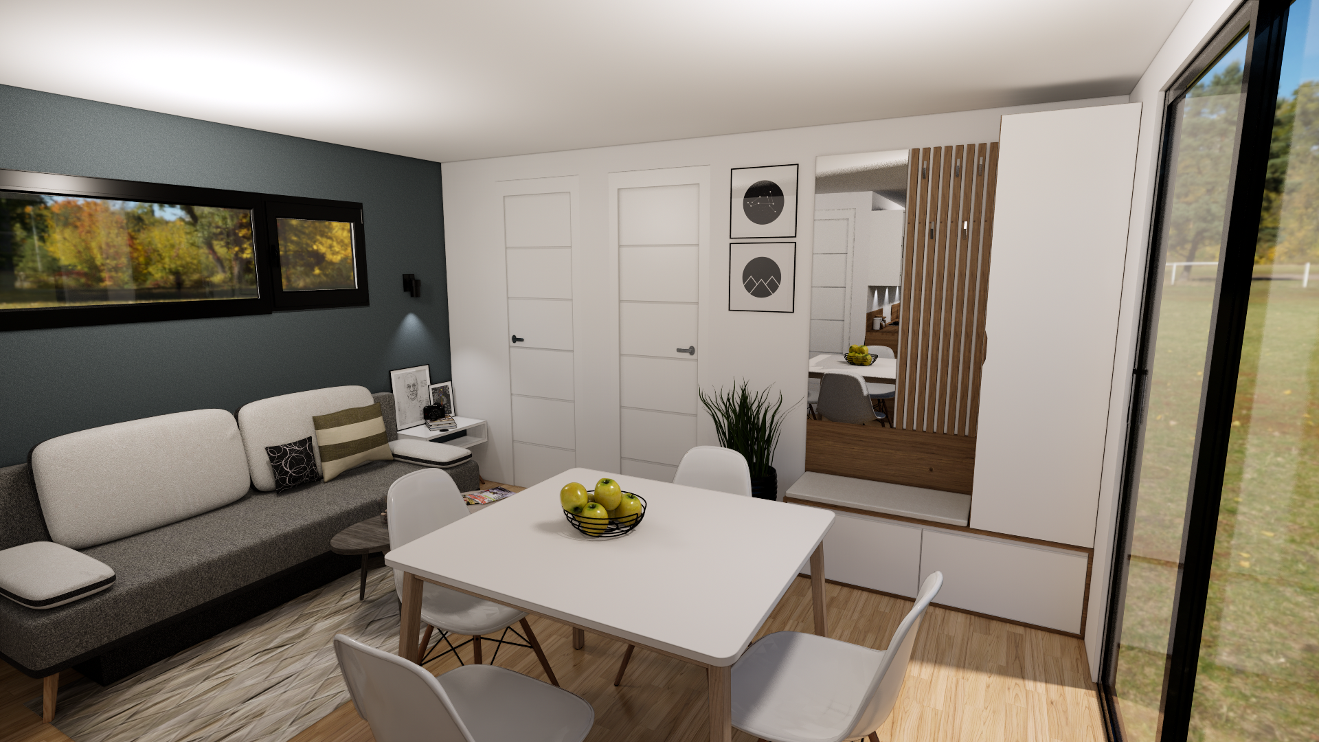 modern mobile home tiny house vacation house on 34m2-19