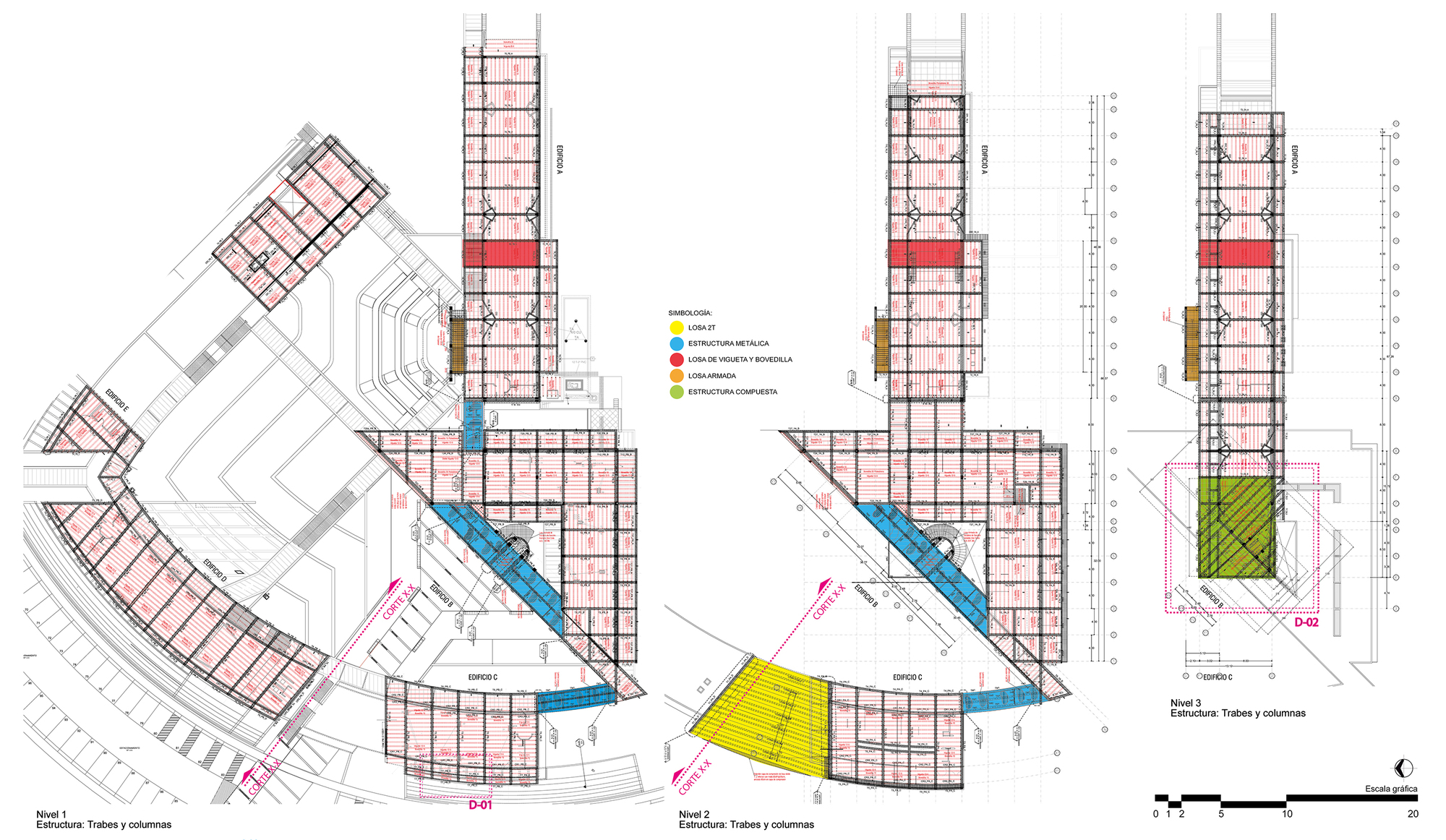 墨西哥尤卡坦自治大学教育建筑——绿色校园中的曲线魅力-39