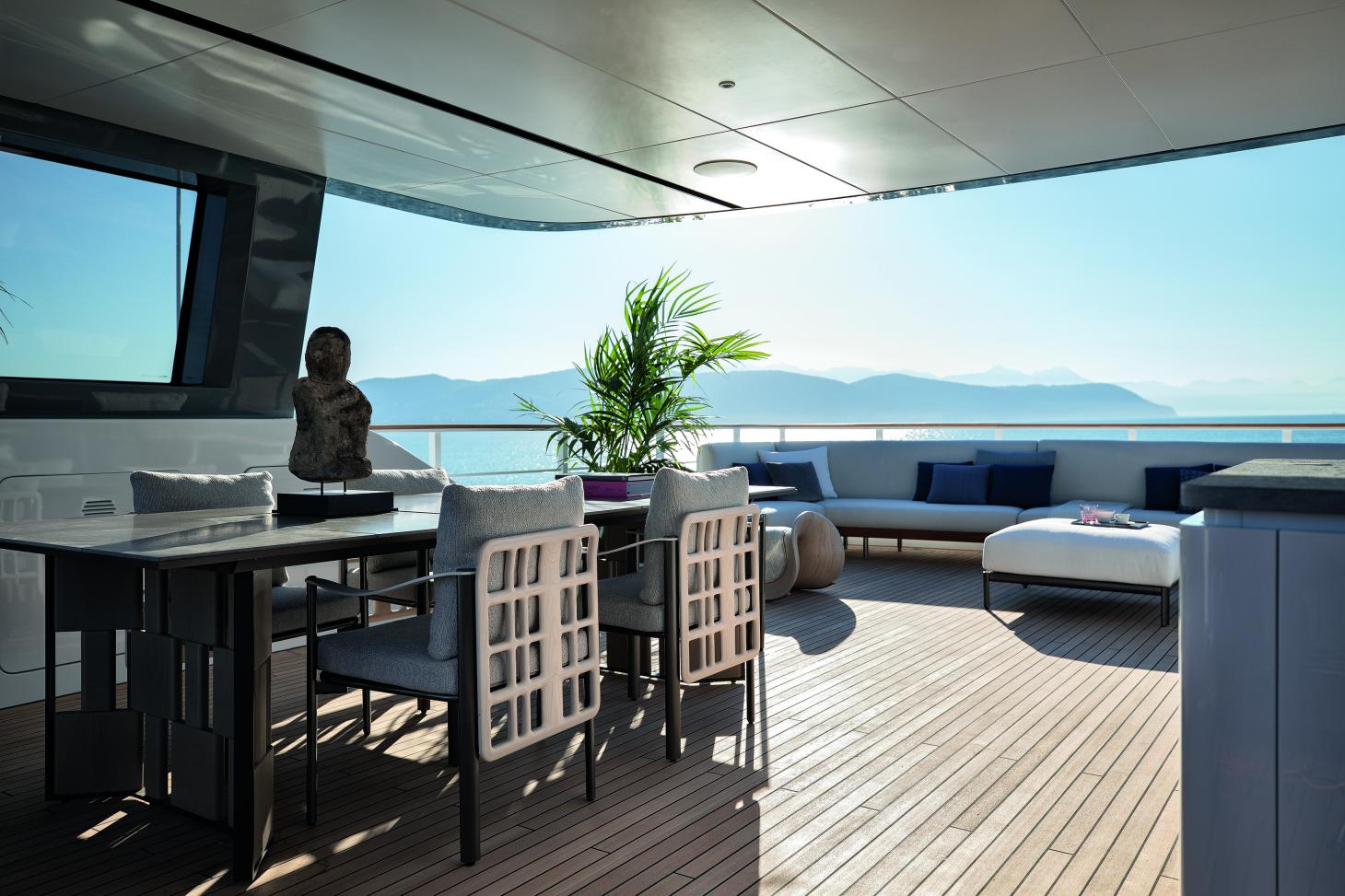 意式奢华游艇,Giorgetti 打造 Benetti 创新 B.Yond yacht 室内设计-11