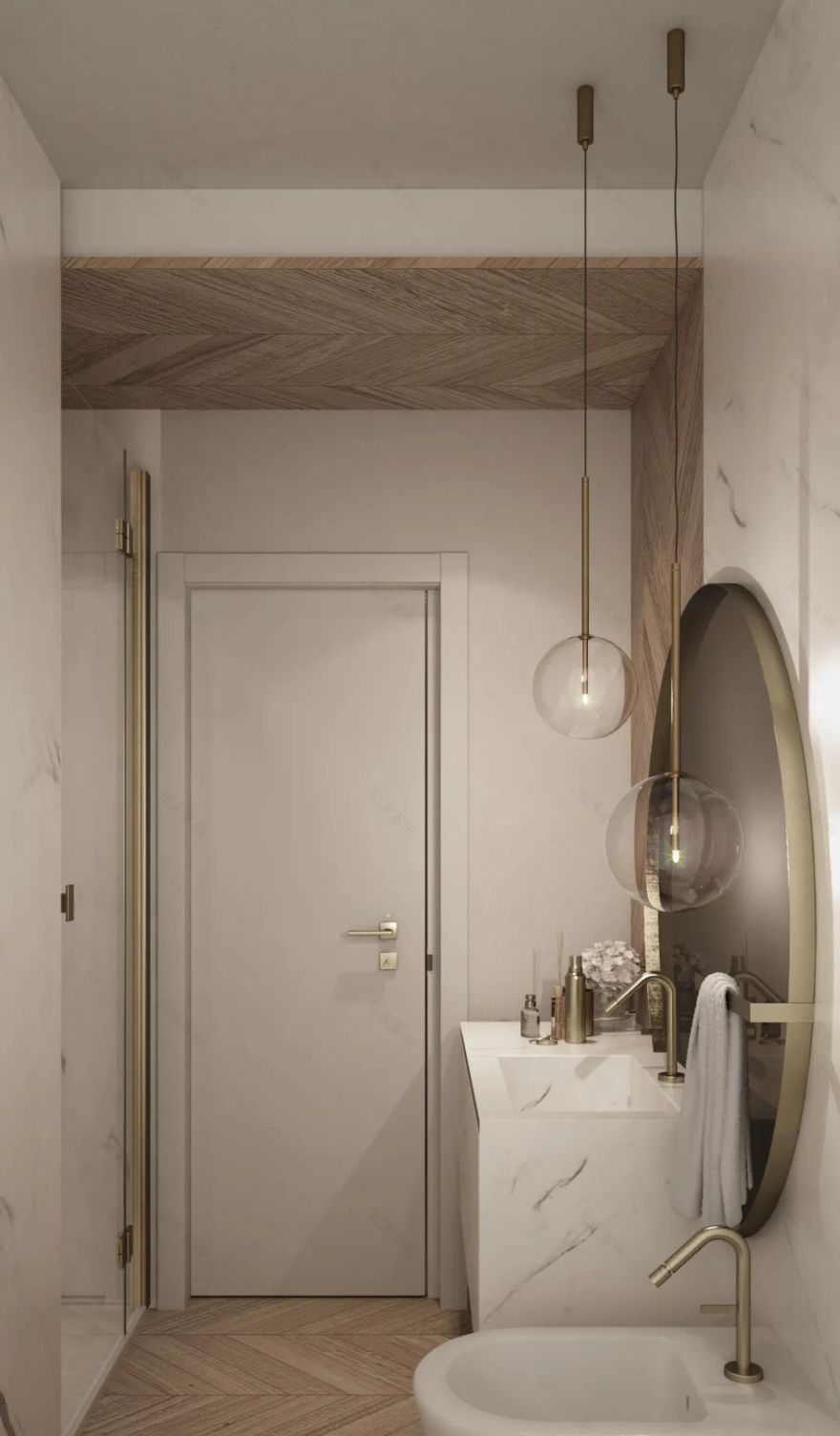 意大利伦巴第湖景大平层丨当地知名设计团队-41