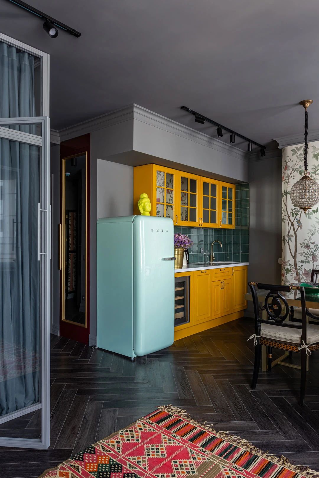 50㎡一室公寓室内设计丨小宅空间 Lamtsova-3