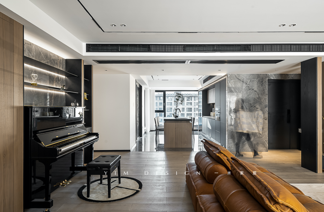 素简空间 · 现代设计中的温暖木饰与优雅艺术丨YIM DESIGN-16