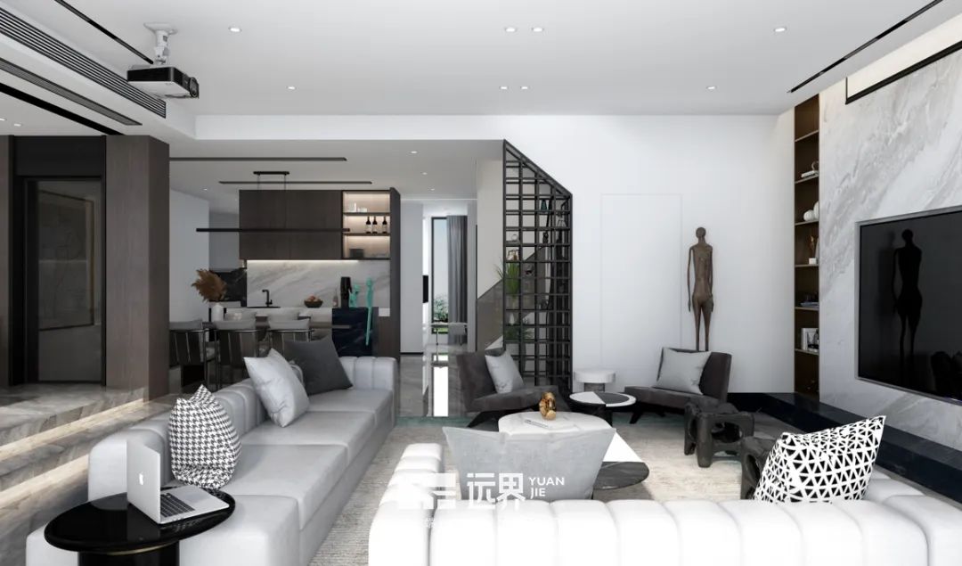 远界设计 | 成都九里晴川 | 现代极简,温馨家的艺术探索-62