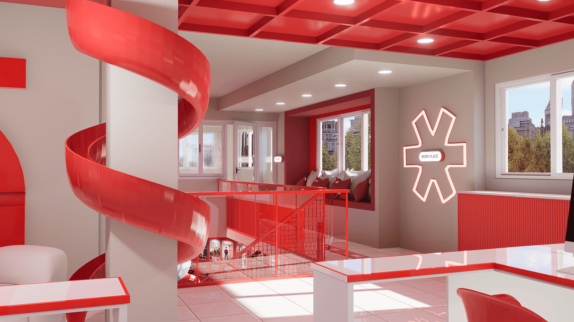 MILFSHAKES办公空间设计（包含THE OFFICE等区域）-17