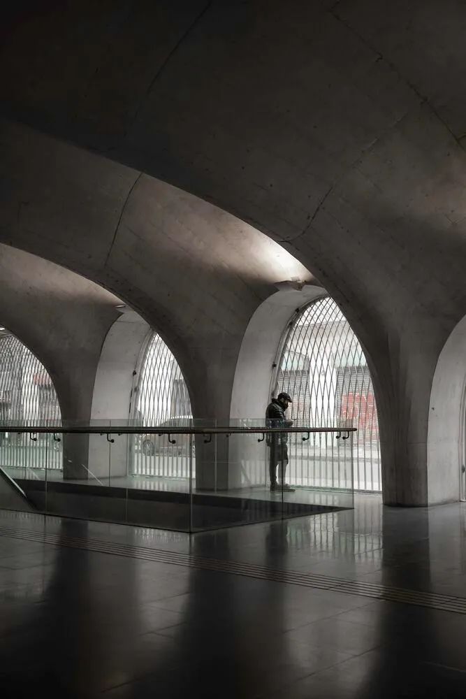 在石窟內穿越城市，聖地亞哥地鐵站Plaza de Armas Metro Station Building／Beals Lyon Arquitectos | FAM-28