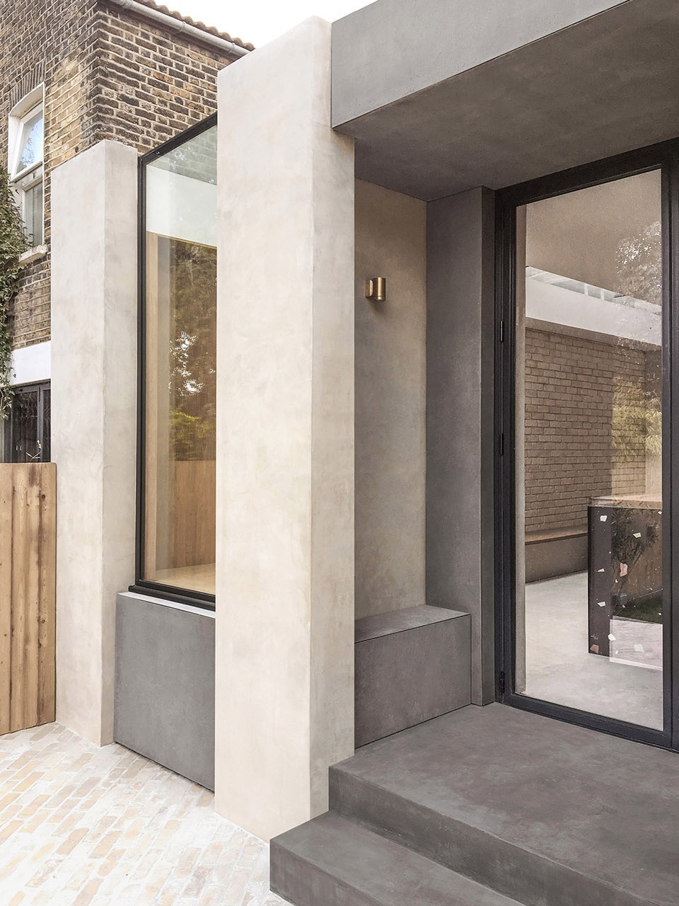 伦敦 Glyn 住宅野兽派风格改造-15