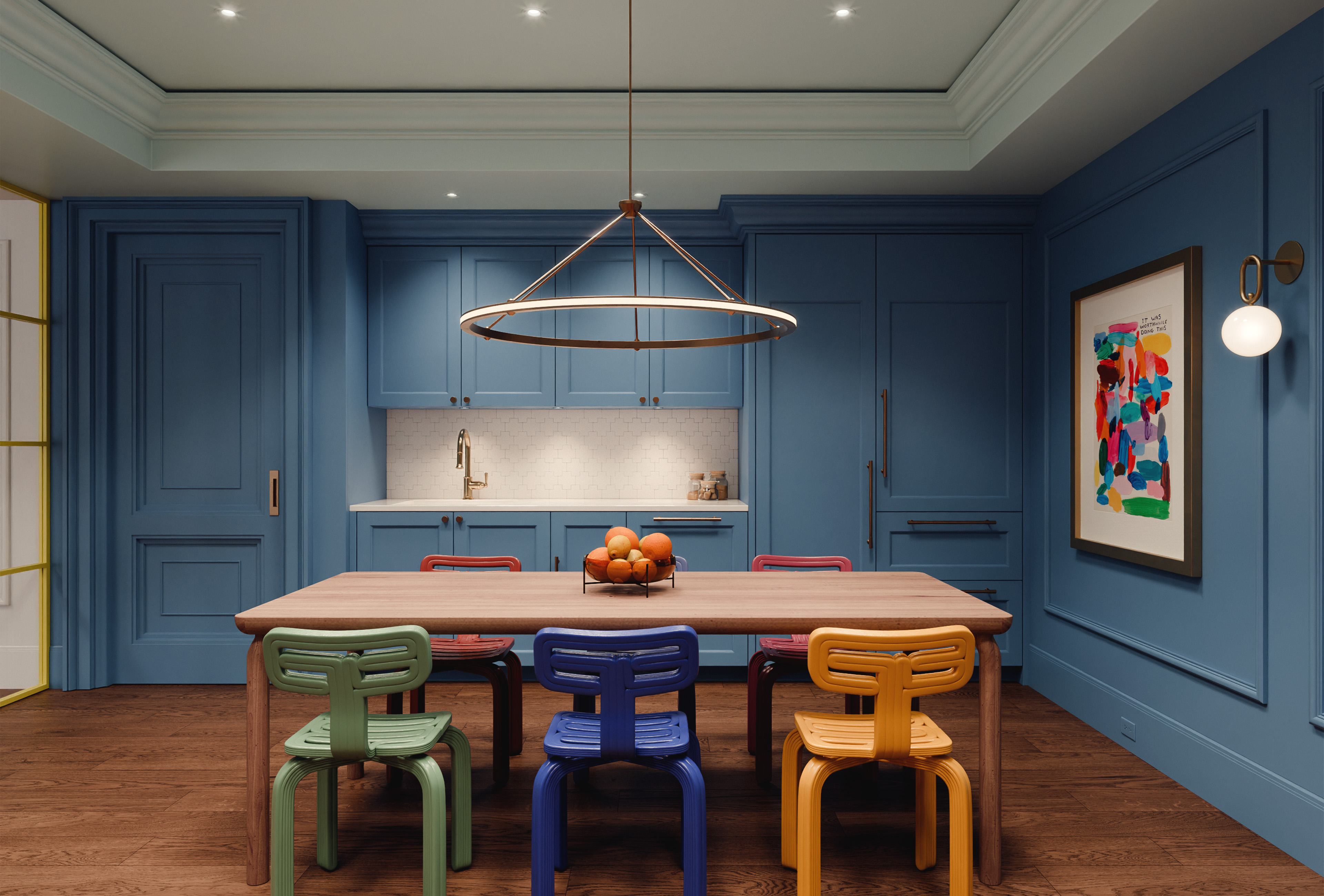 住宅室内装饰（注：这里interior常见理解为室内装饰、内部装修等意思，结合Residential House，这样翻译比较符合语境） 丨Canada丨Base A Studio-22