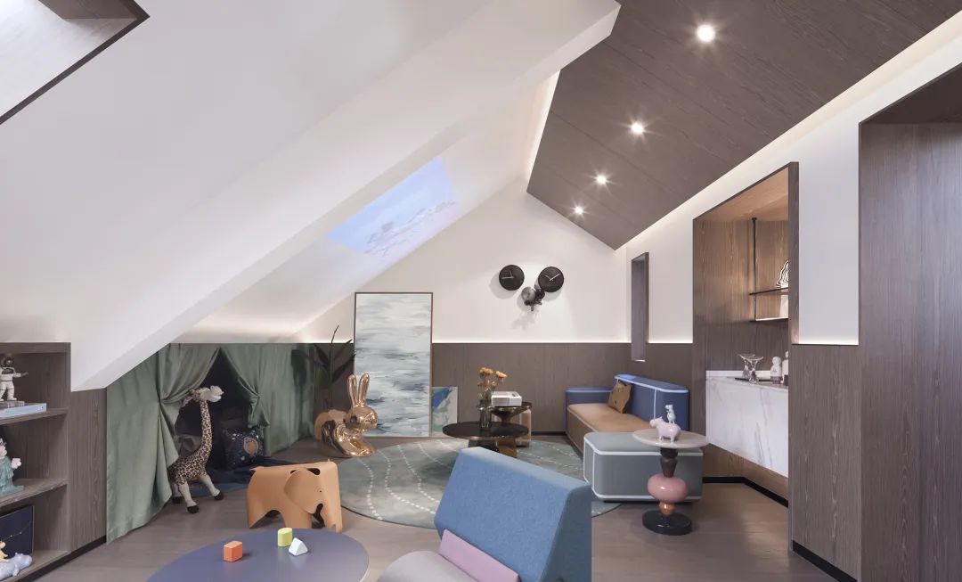 岳蒙设计 | 泰山院子样板间,一山一世界,一院一人生-41