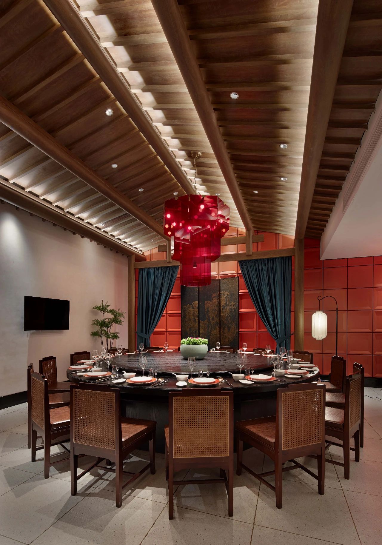 徽煌府第餐厅设计丨中国北京丨意向东方(北京)设计顾问公司-9