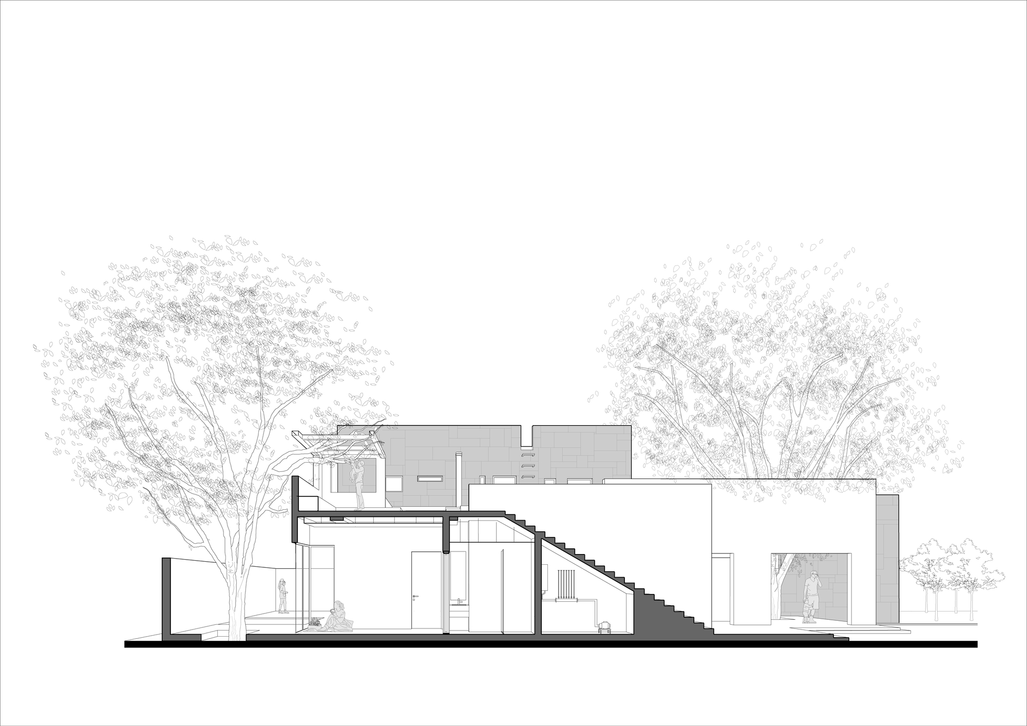 一所位于两个胡桃之间的房子丨伊朗丨KAV Architects-42