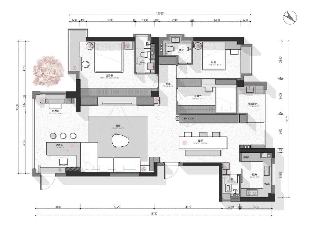 世纪城 H 宅丨中国潮州丨集句设计-33