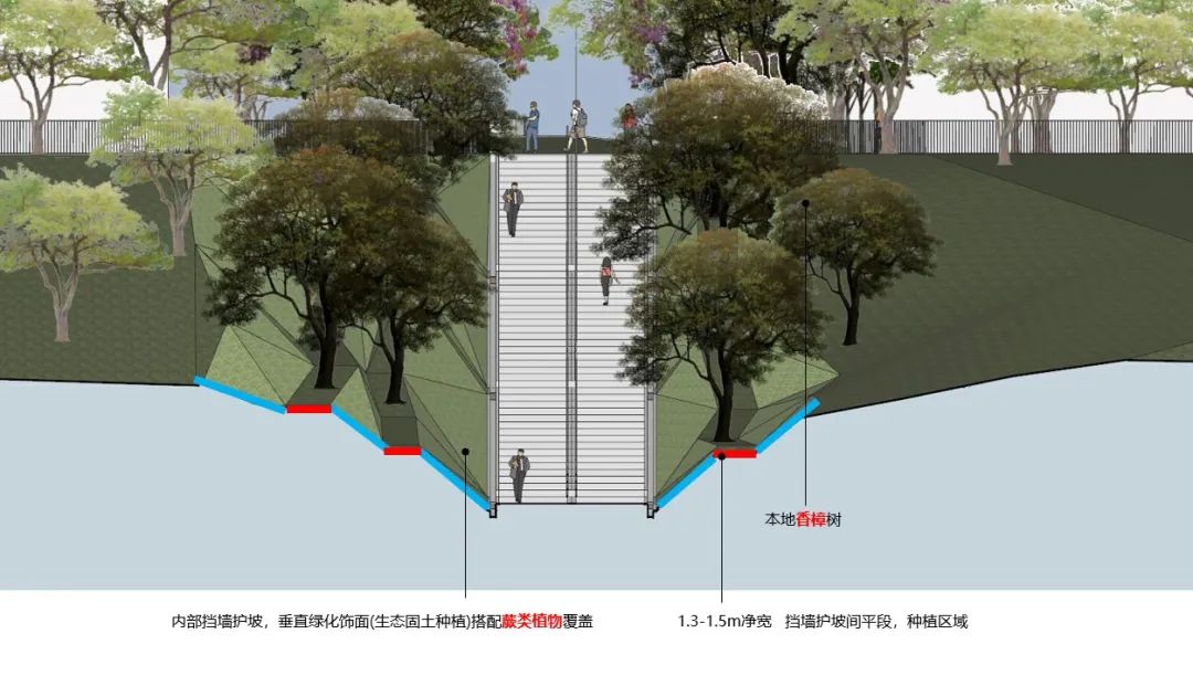 华南理工大学南正门改造及百步梯修缮丨中国广州丨华南理工大学建筑设计研究院有限公司-72