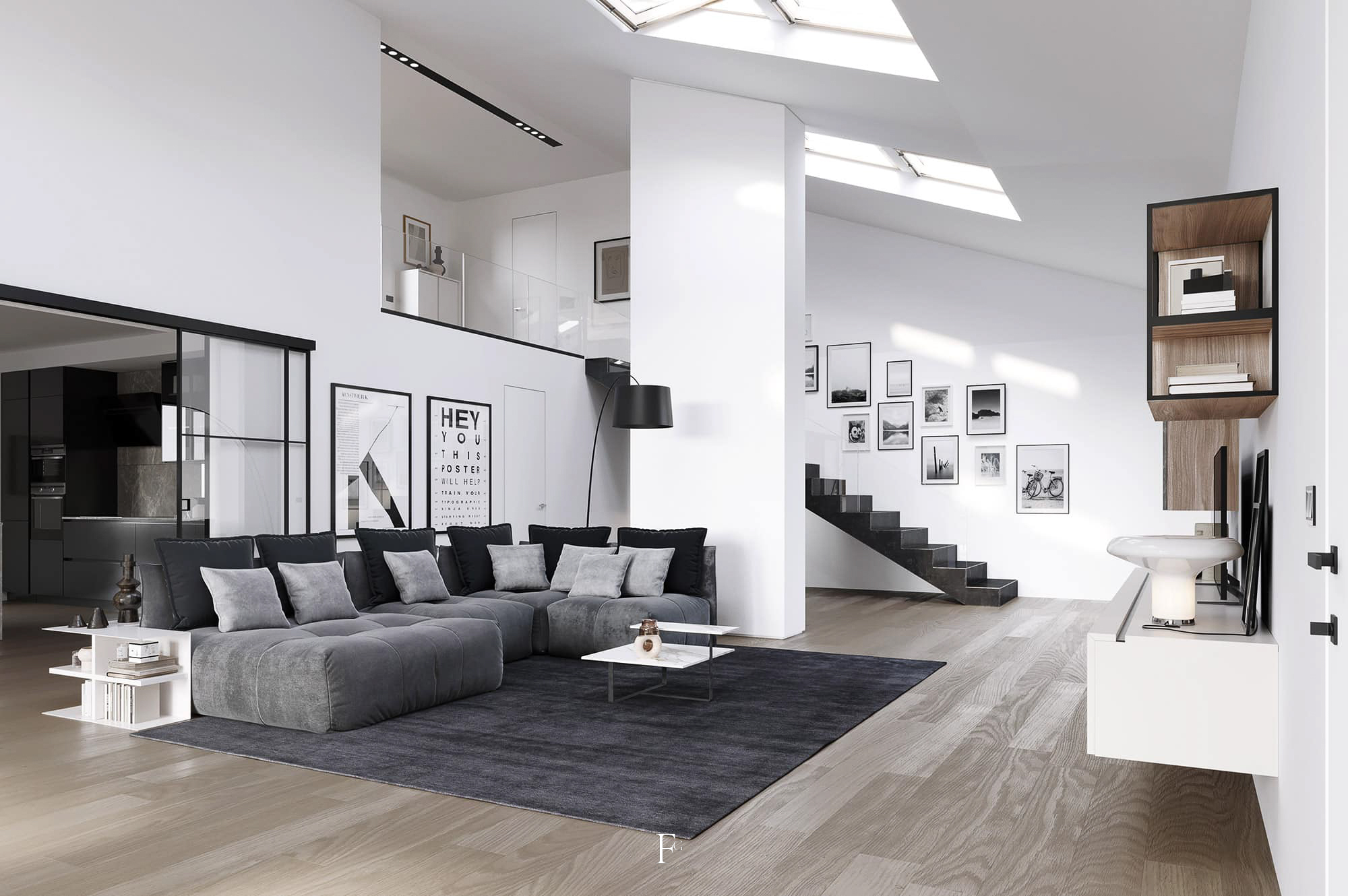 3D abitazione privata 渲染丨©All Rights Reserved-4