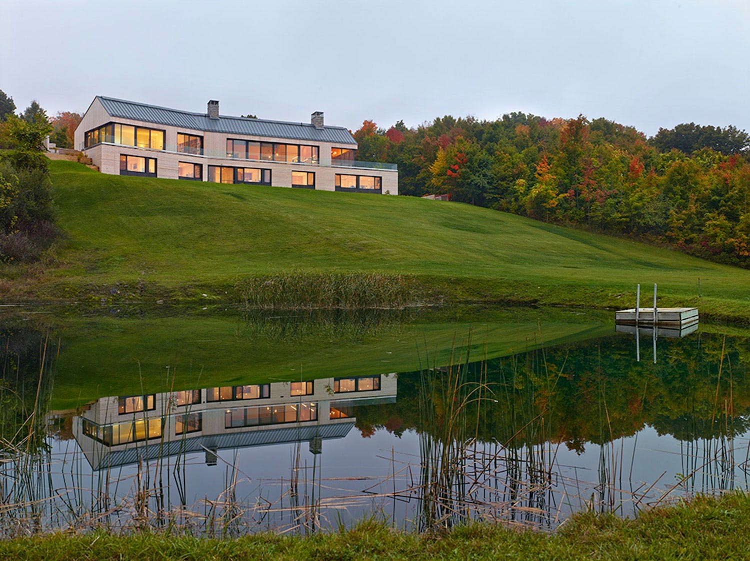 Contemporary interpretation of a traditional home inspired by the Long House typology   CAANdesign  Architecture and home design blog-5