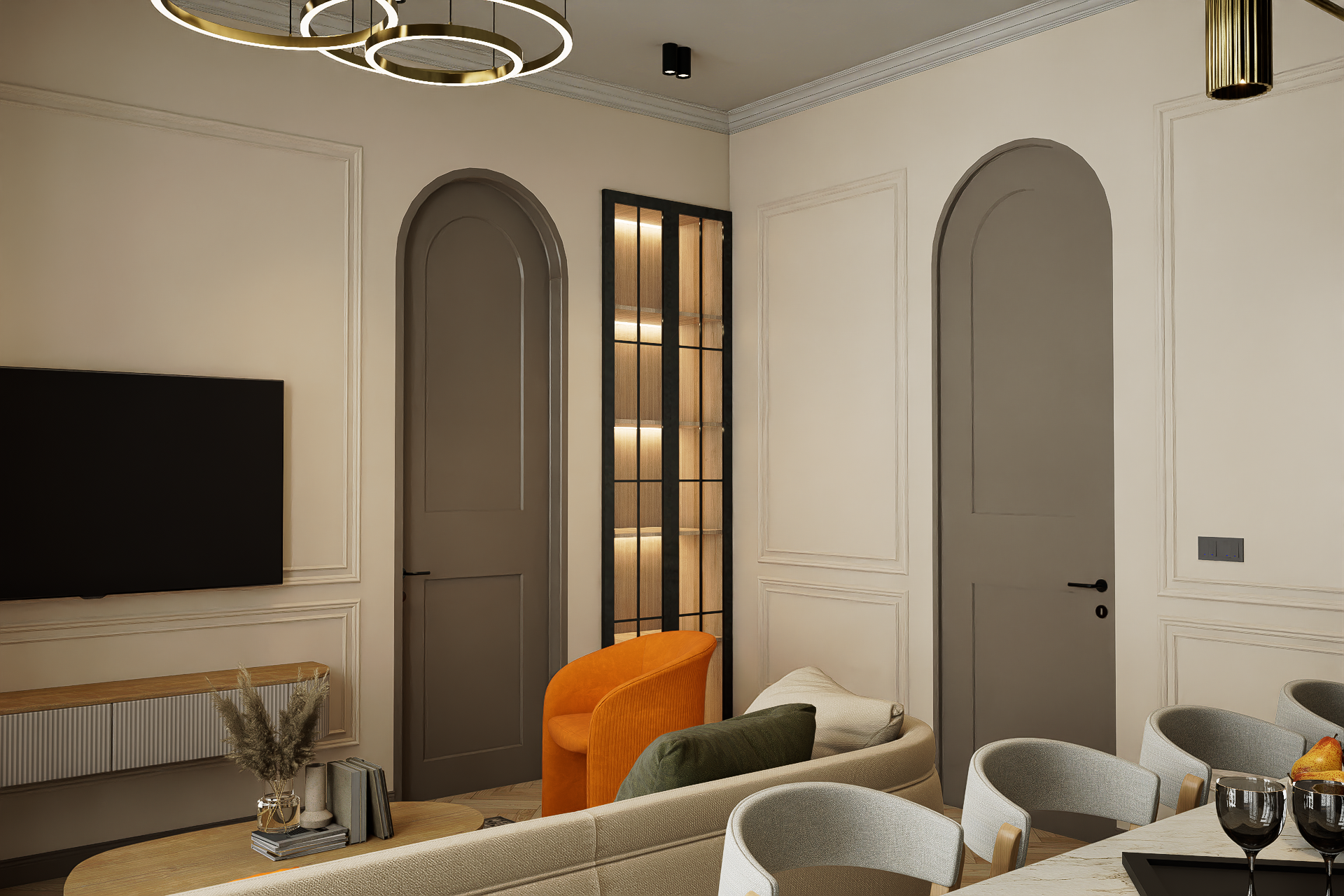 Apartment interior design - Sololaki-6