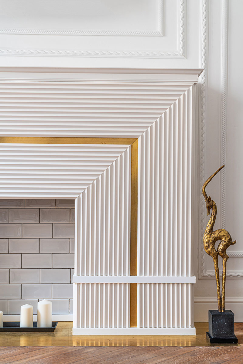 圣彼得堡优雅公寓 | 古典卧室与现代客厅的完美融合-14