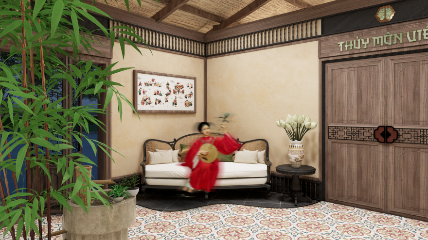 ĐỒ ÁN NỘI THẤT 5 : RESTAURANT DESIGN (THỦY ĐÌNH QUÁN)-7