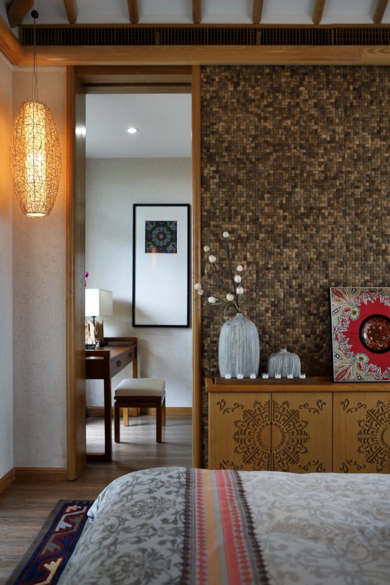 墨客设计  海南诺德·丽湖半岛一期E2别墅  新黎族风情-13