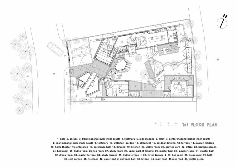 韩国 Ga On Jai 住宅丨IROJE KHM Architects-43