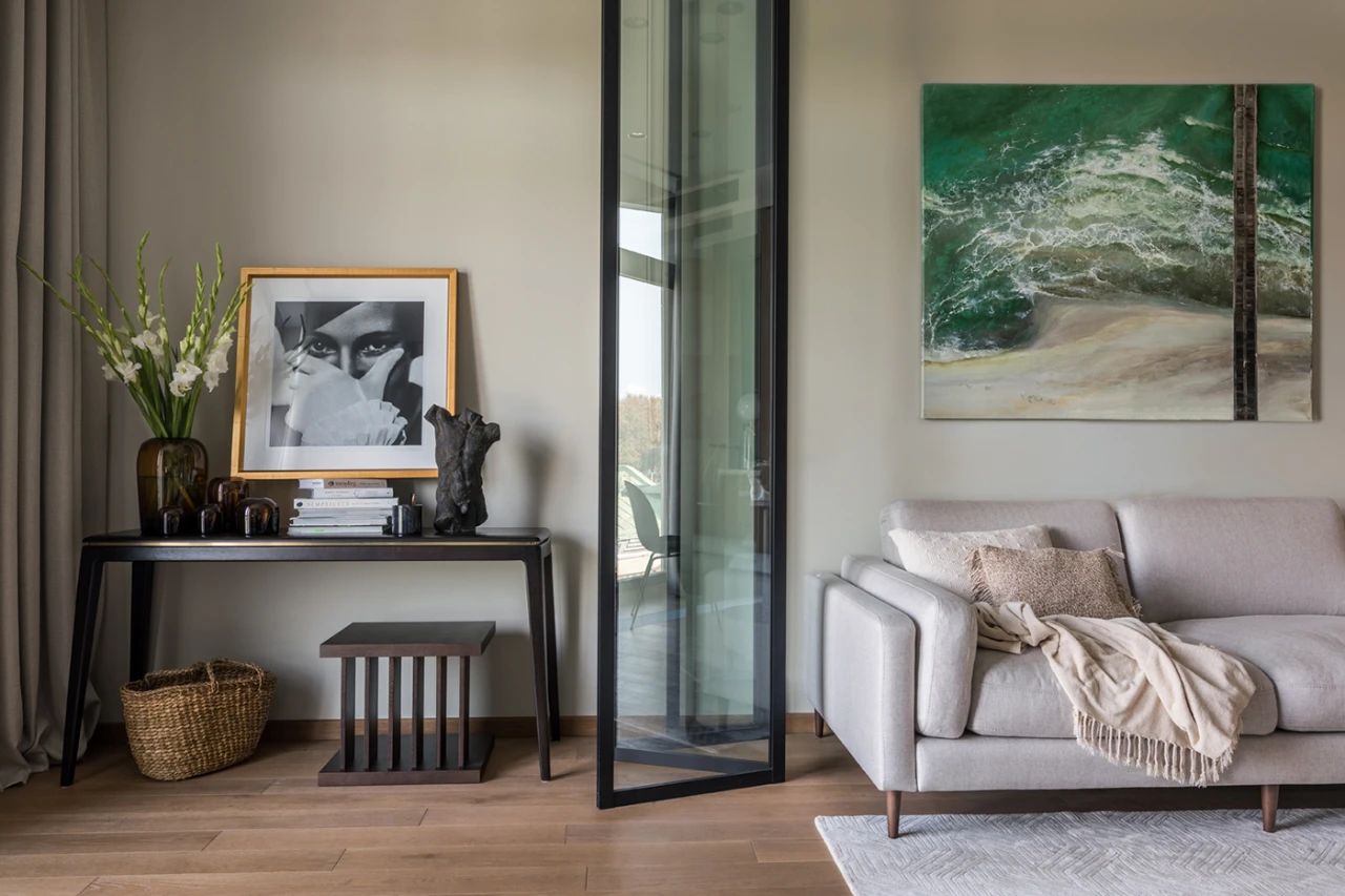 76㎡三人住传统雅致空间设计丨Anastasia Rykova 和 Anna Denisova-6