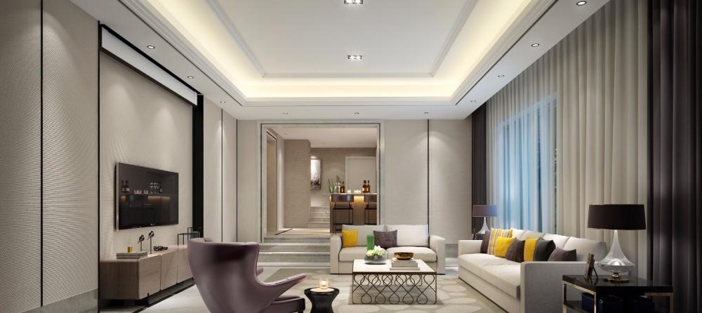 
唯米设计——现代轻奢别墅1 -1