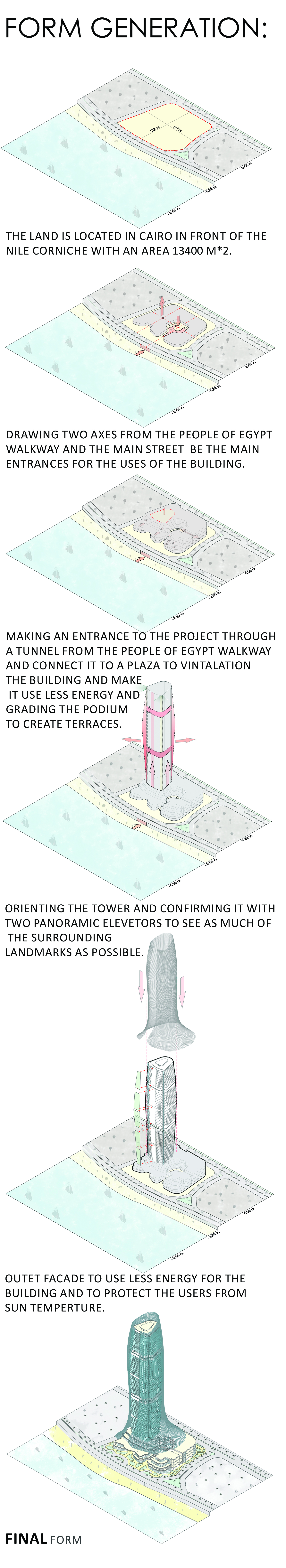 鹰标志性大厦丨埃及开罗丨Helwan University 建筑系-9