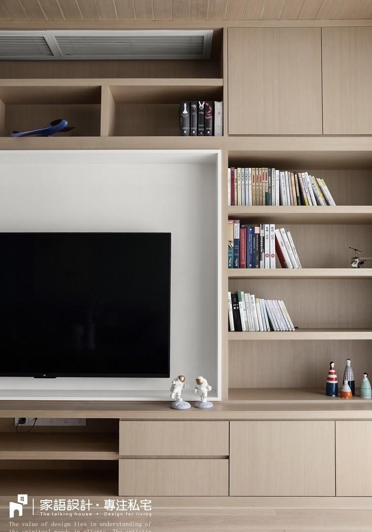 三代同堂的 252㎡幸福居所 | 自然木色与艺术气息的完美融合-6