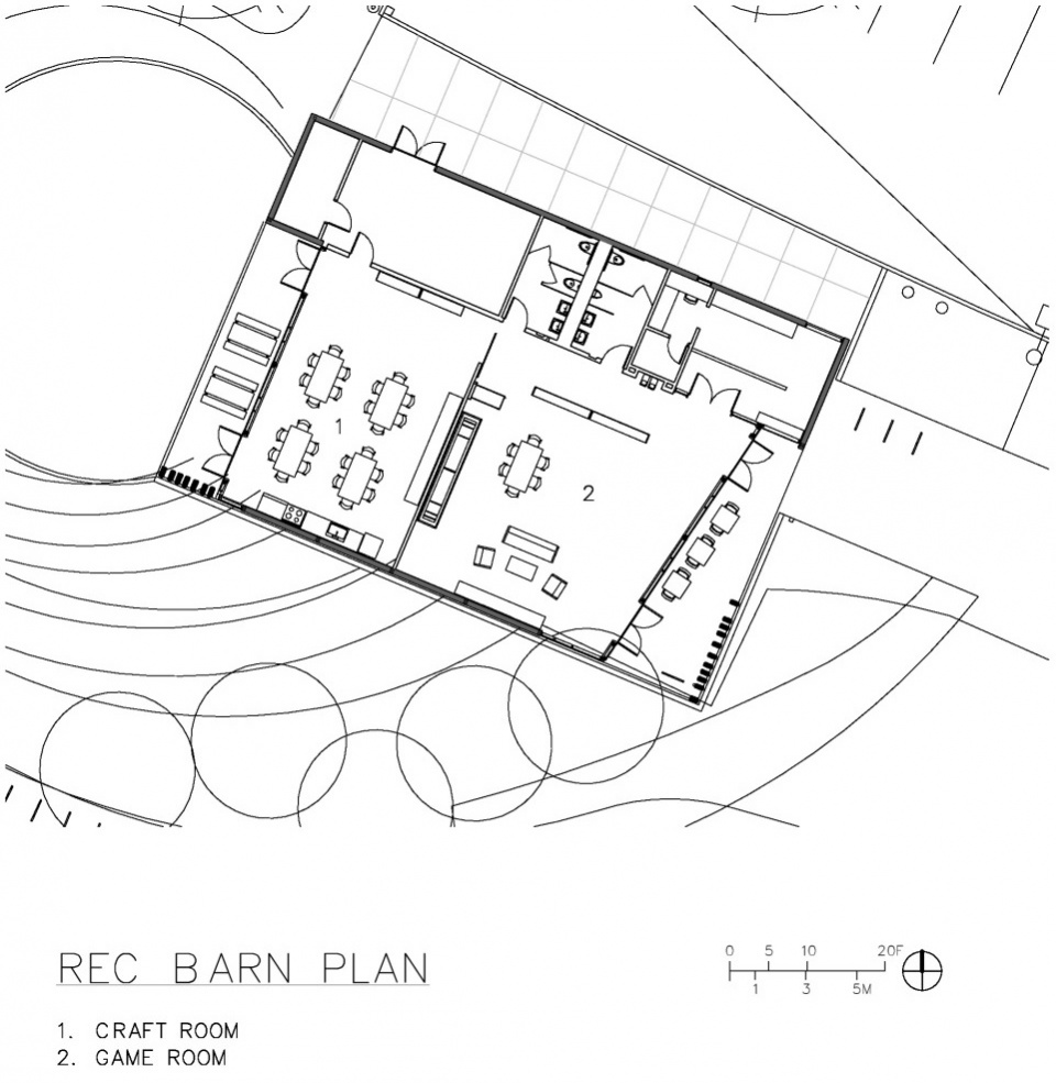 美国黑峰牧场度假区湖畔建筑丨Hacker Design Team-49