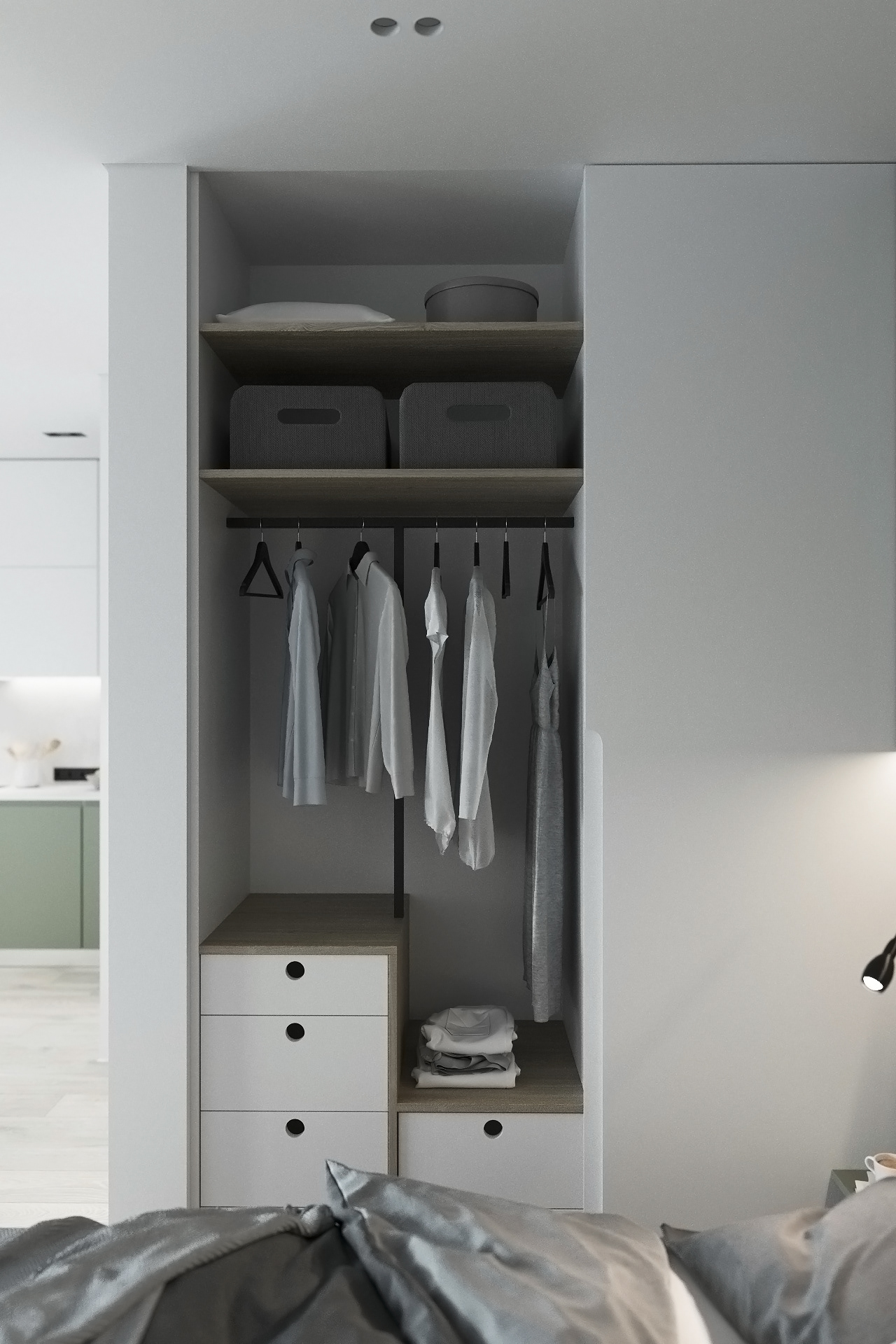 Lviv 公寓室内设计丨乌克兰利沃夫丨Viktoriia Aloshyna-15