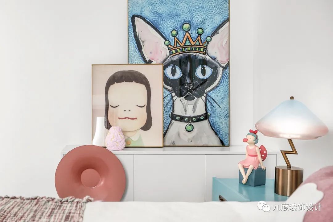 中海·锦江城 KAWS 风格样板间 | 摩登蓝色世界-26