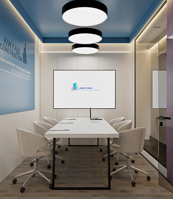 阿塔尔建筑公司办公室丨沙特阿拉伯-8