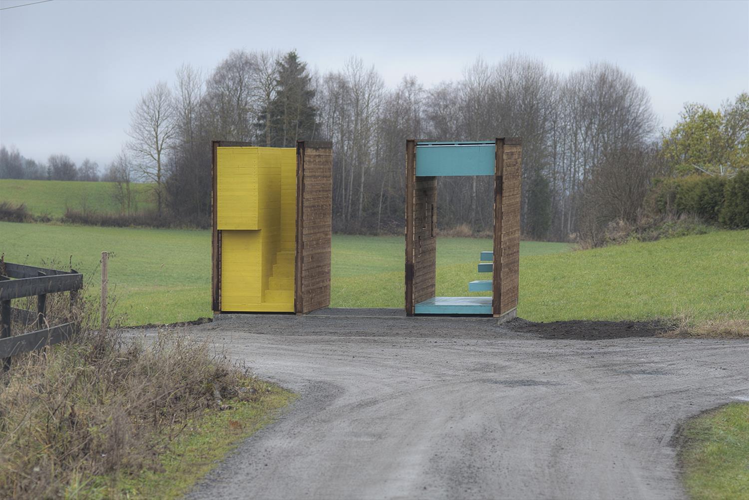 挪威 Barnetraakk 木结构步行道-7