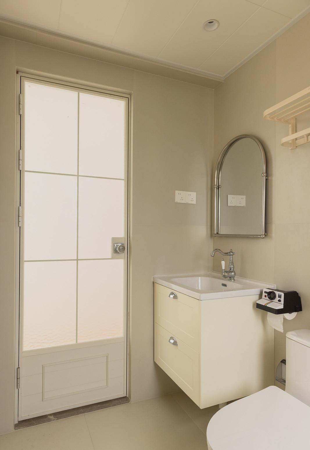 95㎡色彩多变的少女风轻法式-56