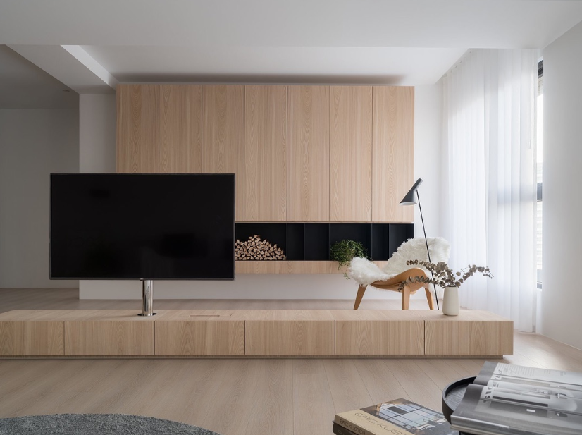 原木++现代简约私宅设计丨天沐设计-8