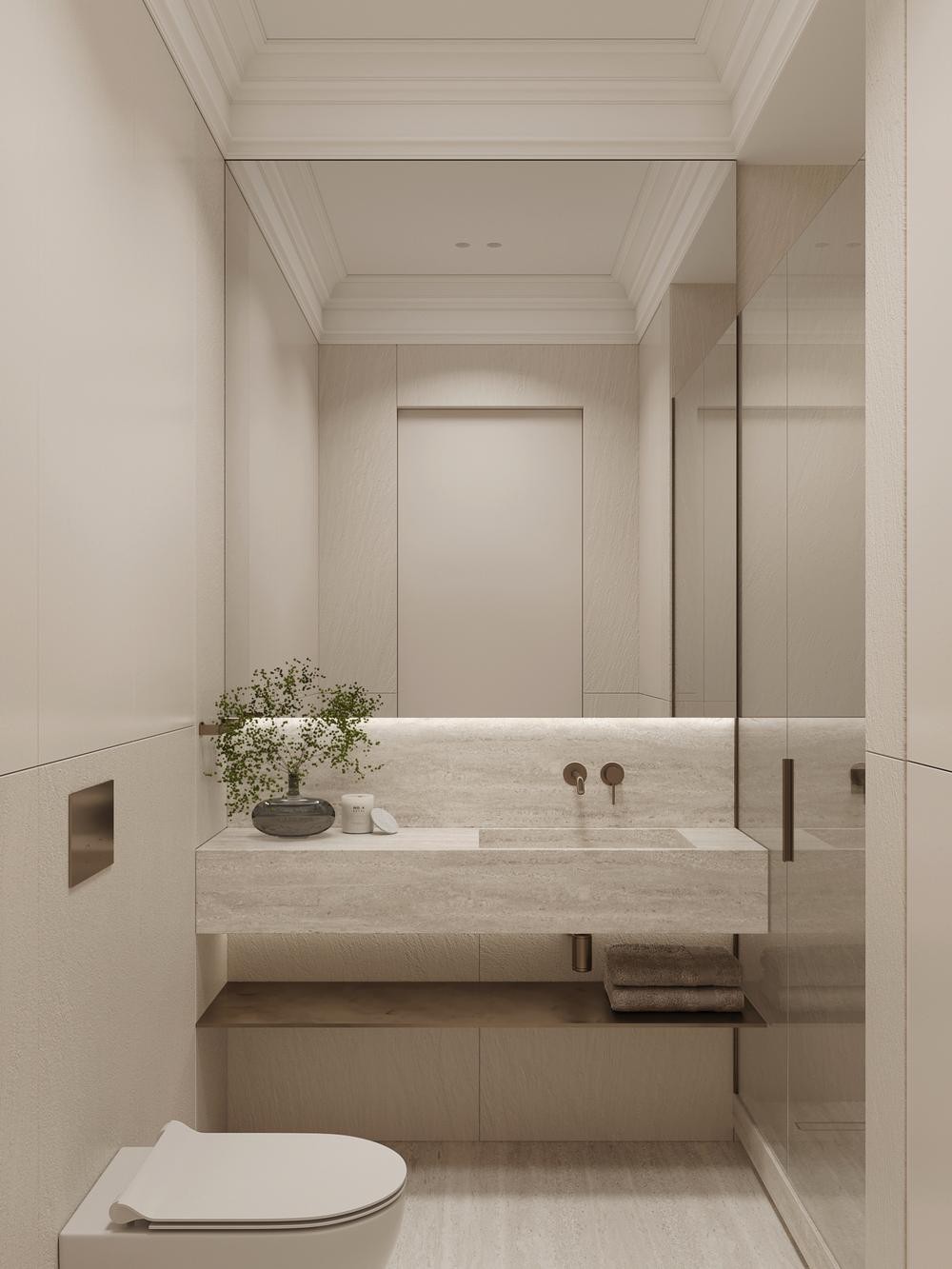 110㎡浅色系住宅设计 让简约更有格调！-9