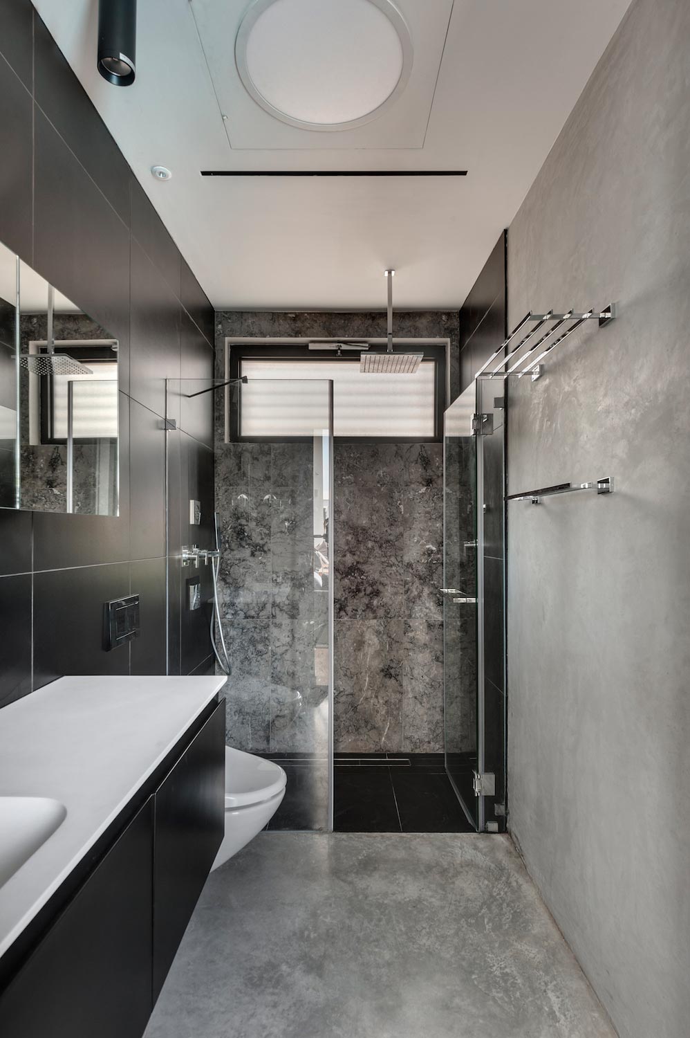 色彩对比下的现代绿洲——以色列凯撒利亚住宅设计-29