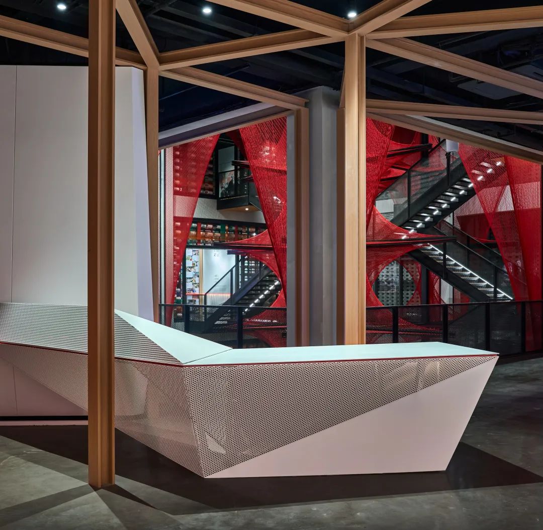 乖幺妹土家织锦企业馆及织锦工场丨中国张家界丨风合睦晨空间设计-21