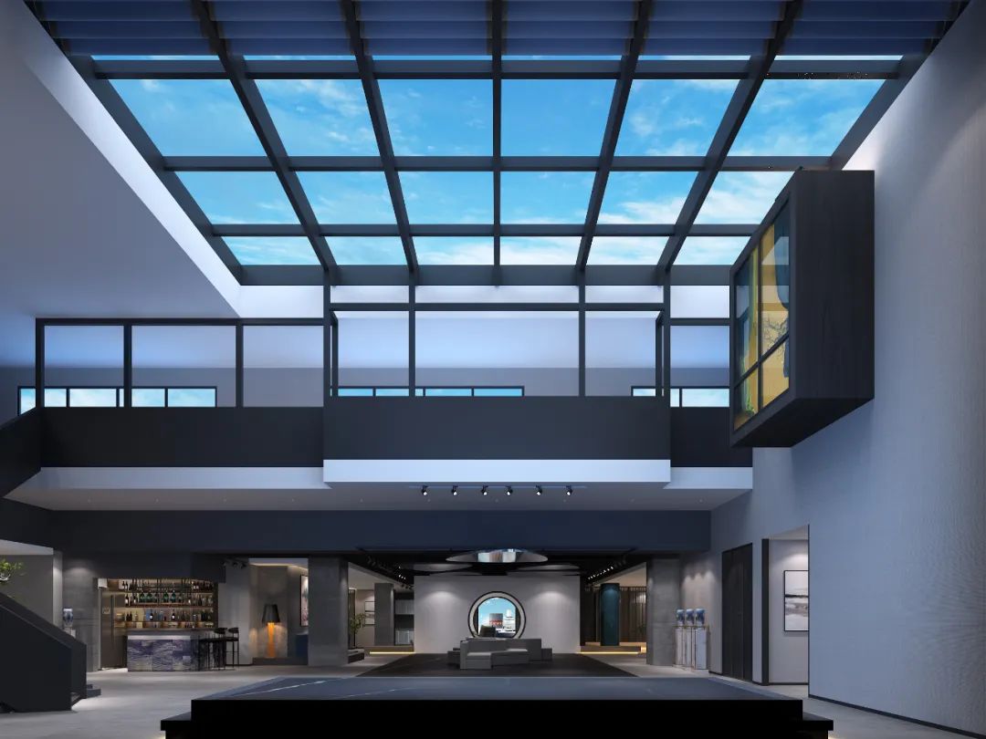 紫韩不锈钢厨柜生活馆 | 现代中式挑空展厅,演绎生活美学-29