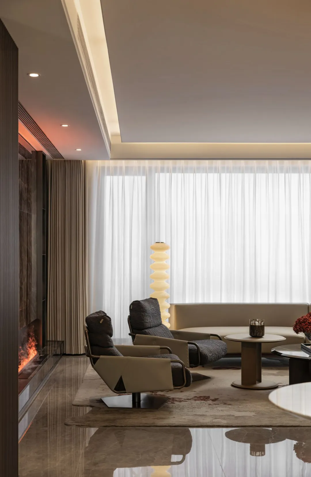 北京招商玺顶奢售楼会所样板间丨中国北京丨集艾,万品设计-38