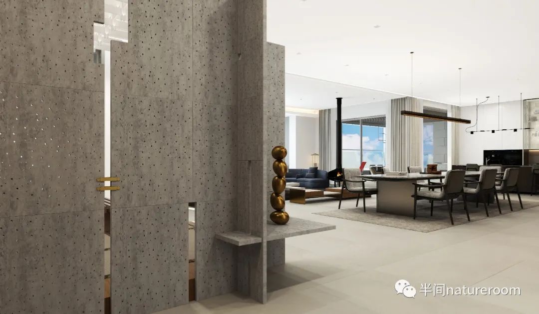 静谧光明 | 贵阳大平层的全案设计-15