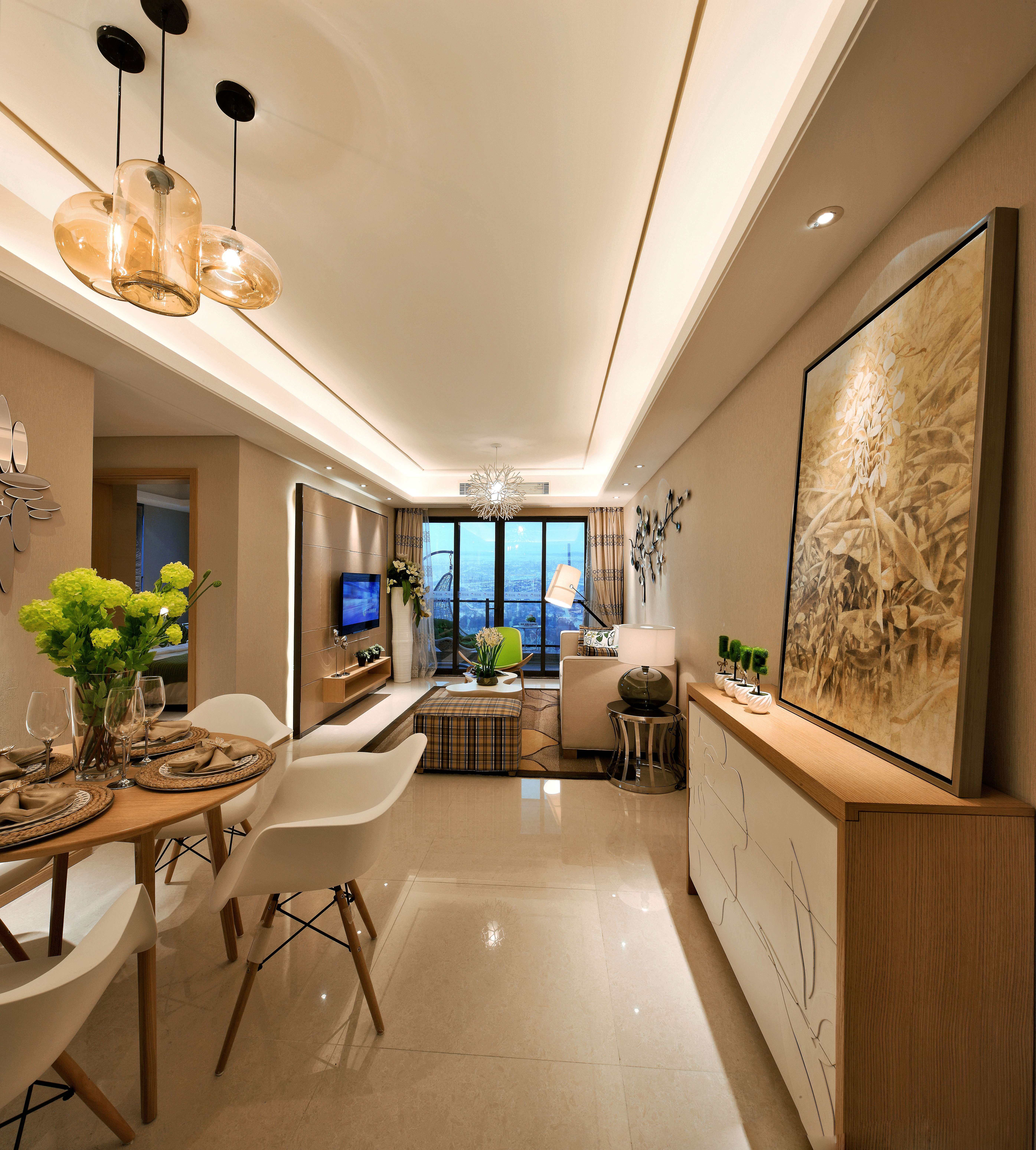 深圳熙璟城精装样板房图纸CAD＋材料表＋实景照片-12