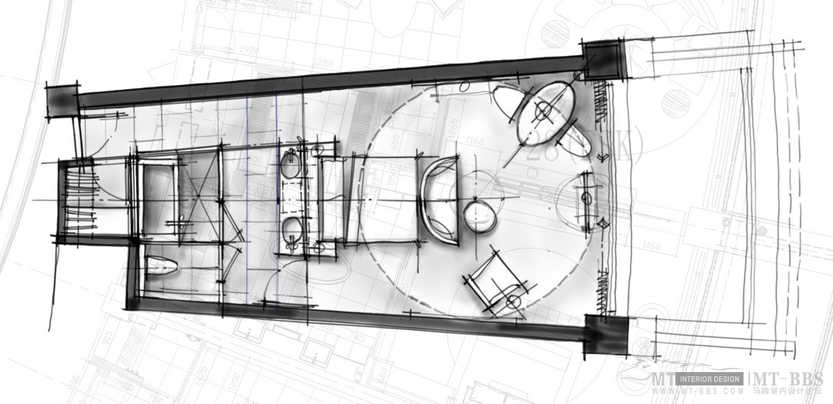 中国杭州洲际酒店客房方案设计-0
