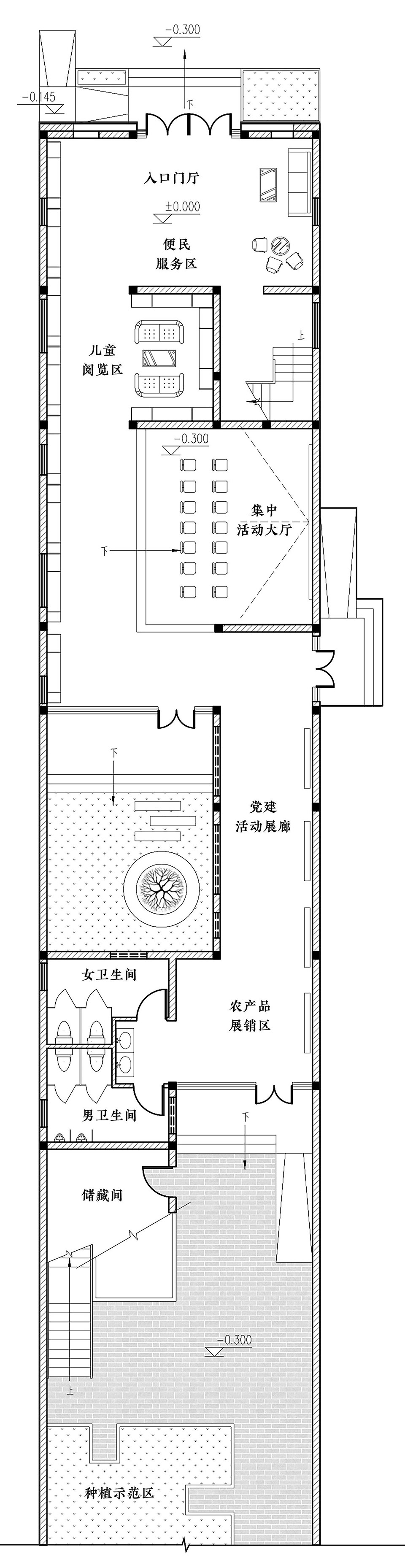 渭南·桥马村综合文化中心丨中国渭南丨西安建筑科技大学设计研究总院有限公司-92