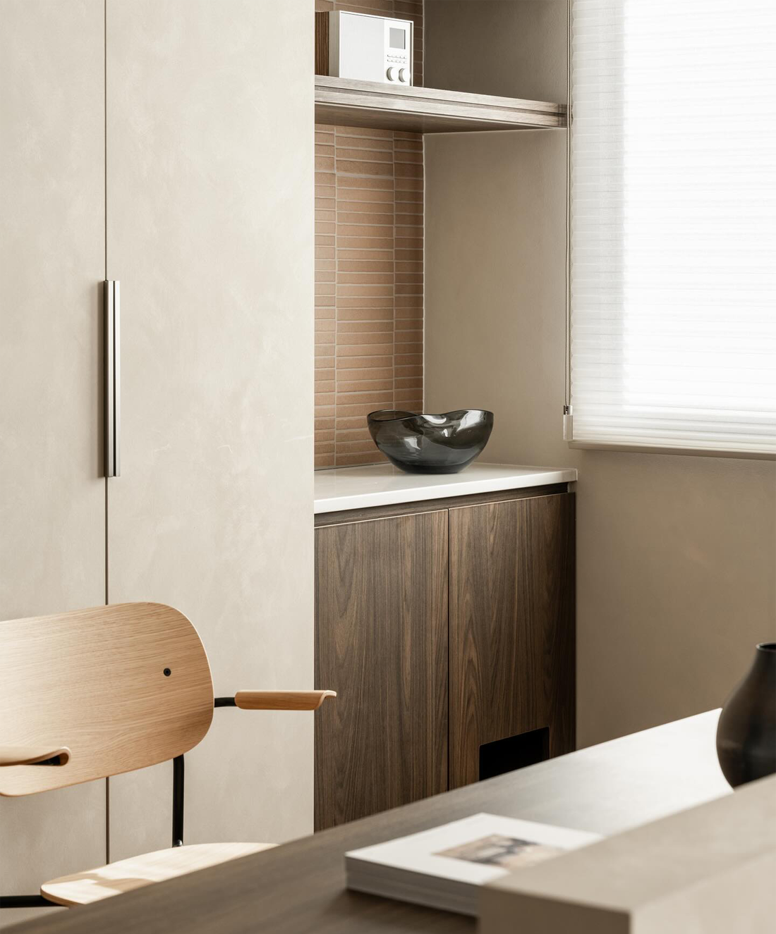 客厅书房一体LDK设计·打造干净极简小家-27