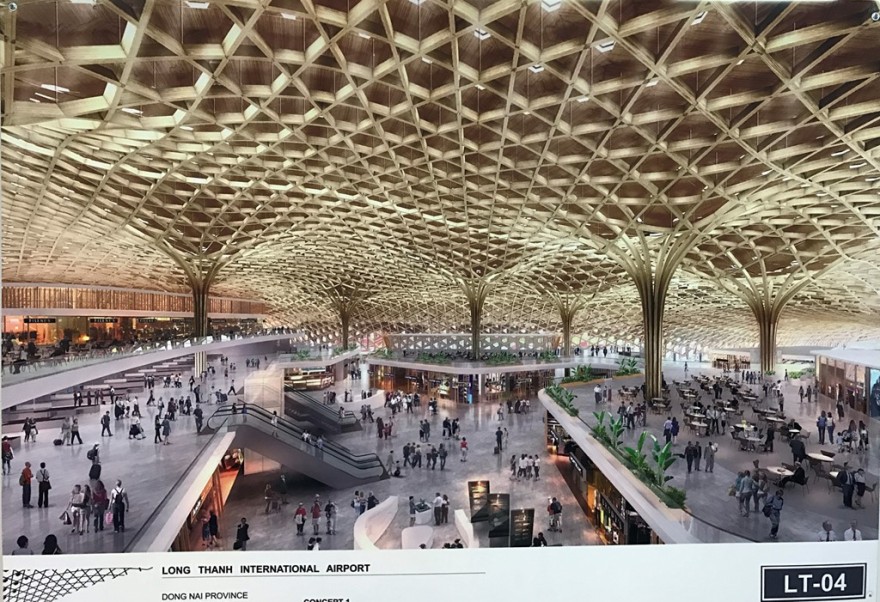 越南隆城国际机场客运航站楼建筑设计方案丨越南河内丨越南交通运输部,越南机场集团(ACV)-21
