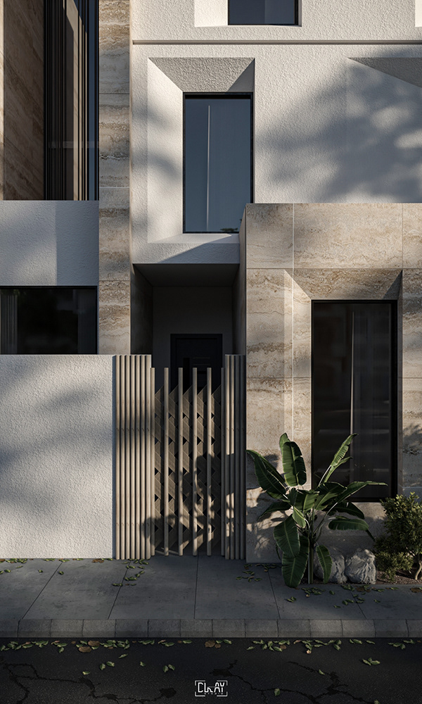 住宅建筑立面丨@clay studio-11