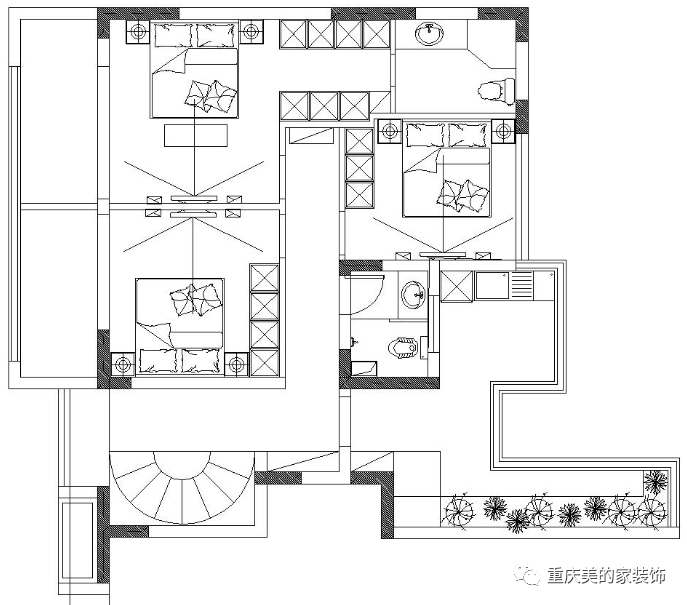 风雅千年 | 新中式博翠天悦洋房设计-96