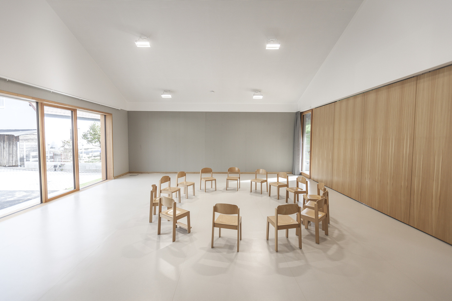 奥地利拉姆绍幼儿园丨Baukooperative-16